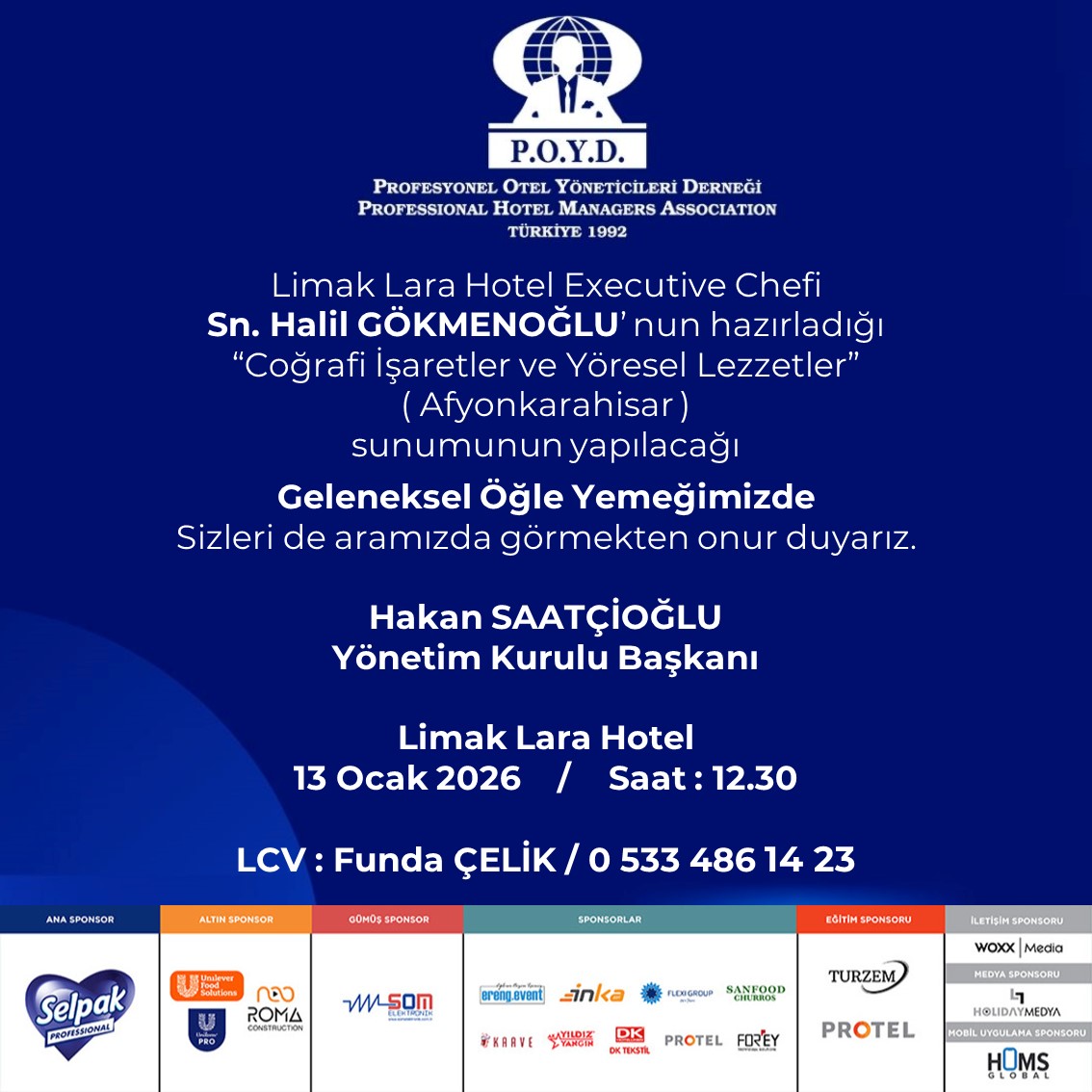 GELENEKSEL ÖĞLE YEMEĞİ