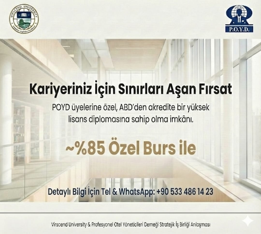 POYD - VIRSCEND UNIVERSITY İŞBİRLİĞİ
